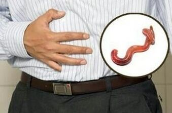 parazitų poveikis žmogaus organizmui